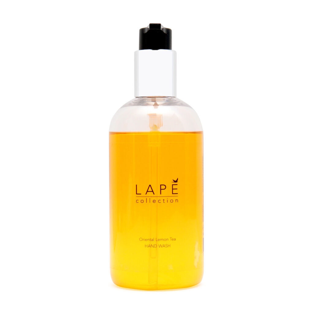 LAPĒ Collection Oriental Lemon Tea Hand Wash 8x0.3L - Handzeep met aroma van oosterse citroenthee