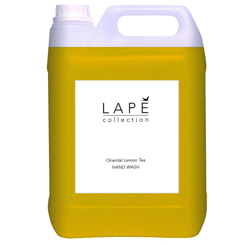 LAPĒ Collection Oriental Lemon Tea Hand Wash 2x5L - Handzeep met aroma van oosterse citroenthee