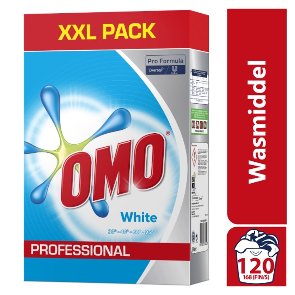 Omo Pro Formula Waspoeder White 8.4kg - 120 wasbeurten