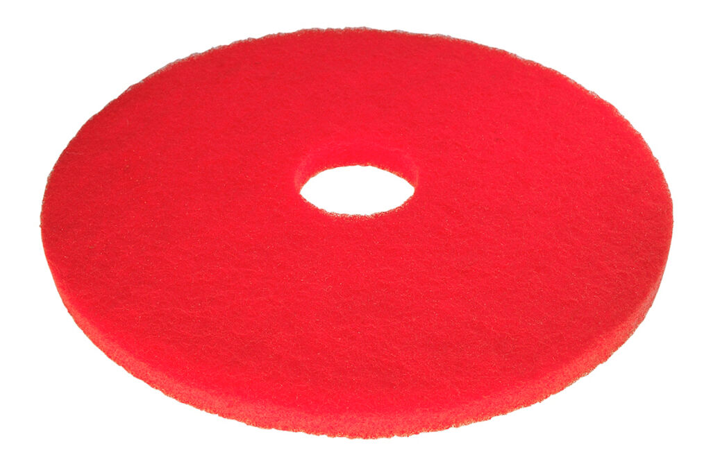 TASKI 3M Pad Rood 5x1st - 14" / 36 cm - Rood - Pad voor sprayreinigen van behandelde vloeren
