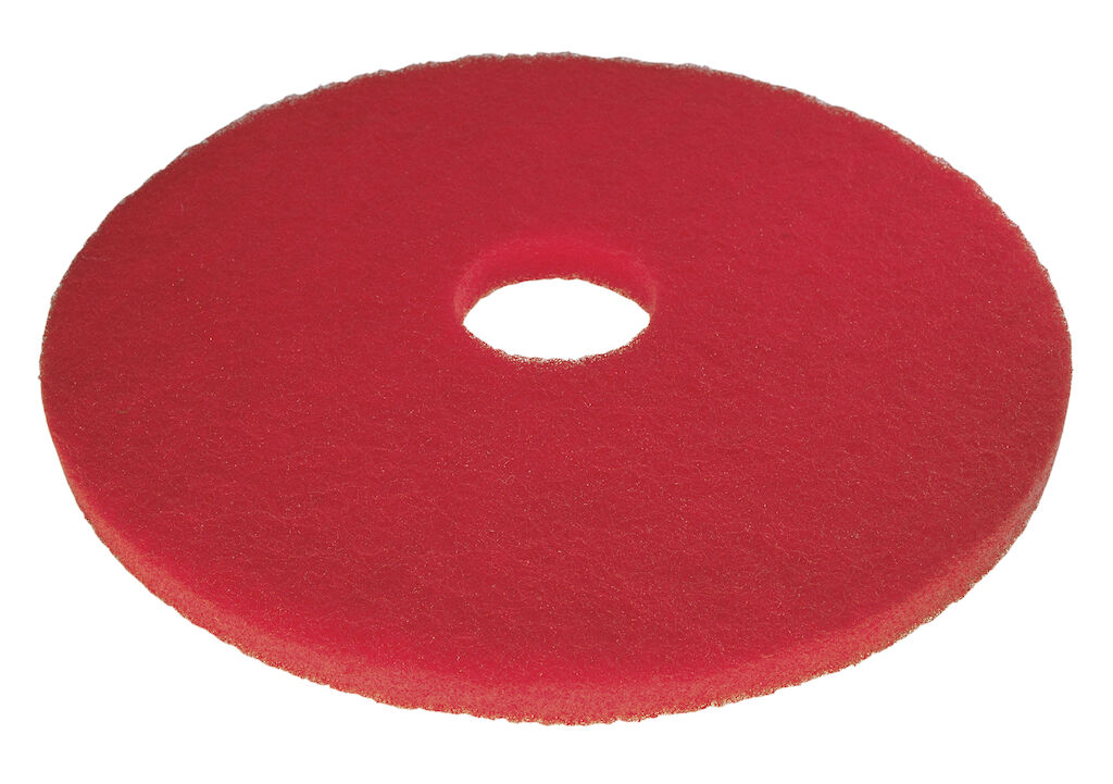 TASKI 3M Pad Rood 5x1st - 17" / 43 cm - Rood - Pad voor sprayreinigen van behandelde vloeren