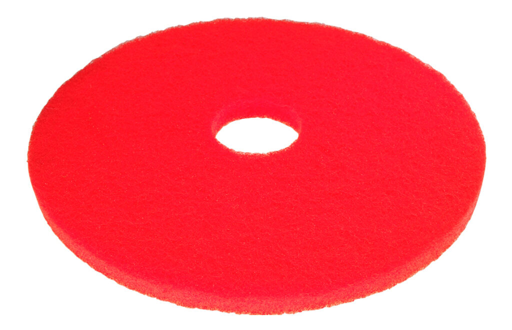 TASKI 3M Pad Rood 5x1st - 20" / 51 cm - Rood - Pad voor sprayreinigen van behandelde vloeren