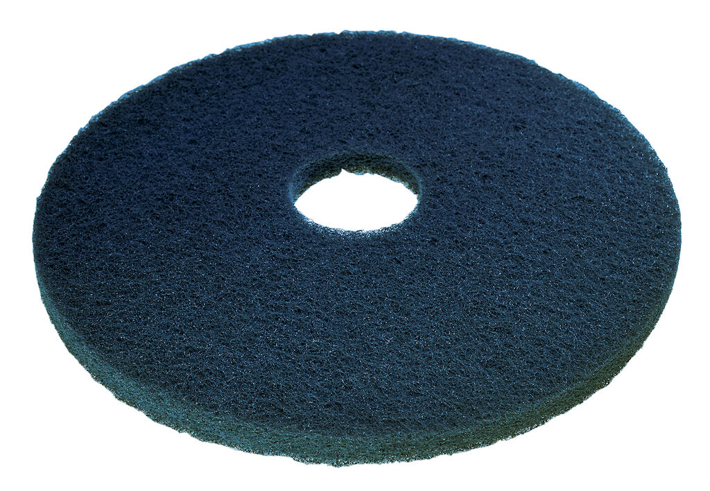 TASKI 3M Pad Blauw 1x5st - 16" / 41 cm - Blauw - Pad voor het nat schrobben van onbehandelde vloeren