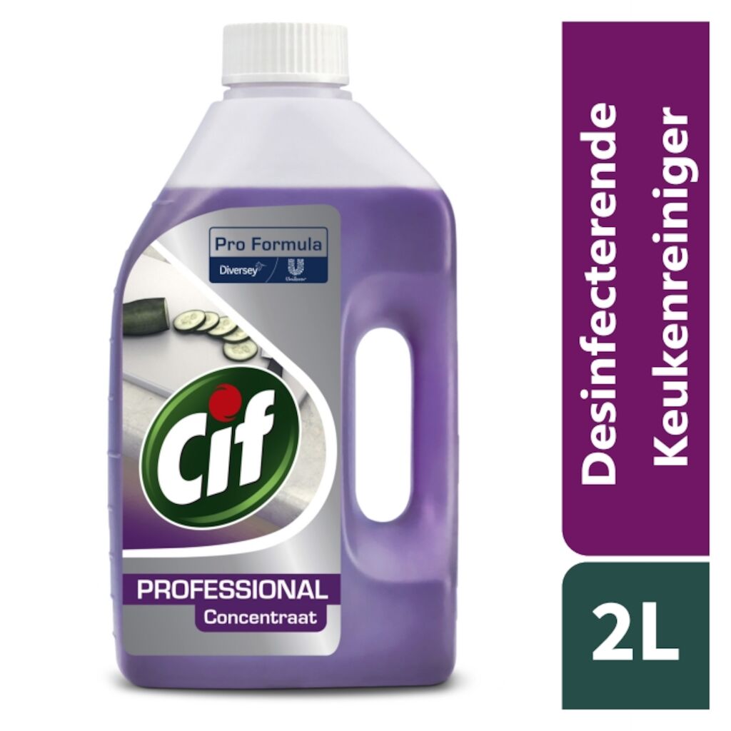 Cif Pro Formula 2in1 Desinfecterende Keukenreiniger 6x2L