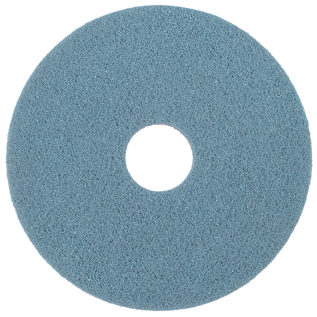 Twister blauwe vloerpad 2st - 20" / 51 cm - Blauw - Diamanten vloerpad