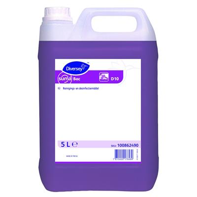 Suma Bac D10 2x5L - Reinigings- en desinfectiemiddel