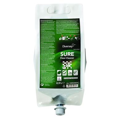 SURE Floor Cleaner QS 2x2.5L - Vloerreiniger voor dagelijks gebruik in QuattroSelect® pouch