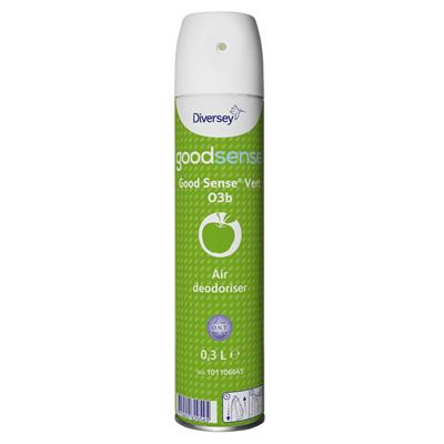 Good Sense Vert (aerosol spray) O3b 6x0.3L - Good Sense Vert, luchtverfrisser en geurneutralisator - onmiddellijke werking