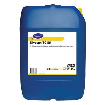 Divosan TC 86 20L - Chloorhoudend reinigings- en desinfectiemiddel voor hard water
