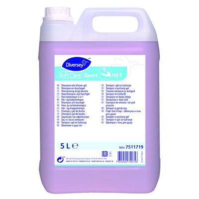 Soft Care Sport H61 2x5L - Shampoo en douchegel