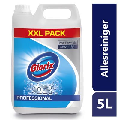 Glorix Pro Formula Toiletreiniger O2 (zonder chloor) 2x5L